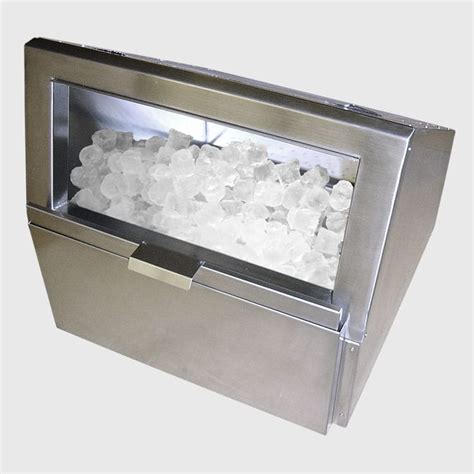 steel ice box|stainless steel ice maker box.